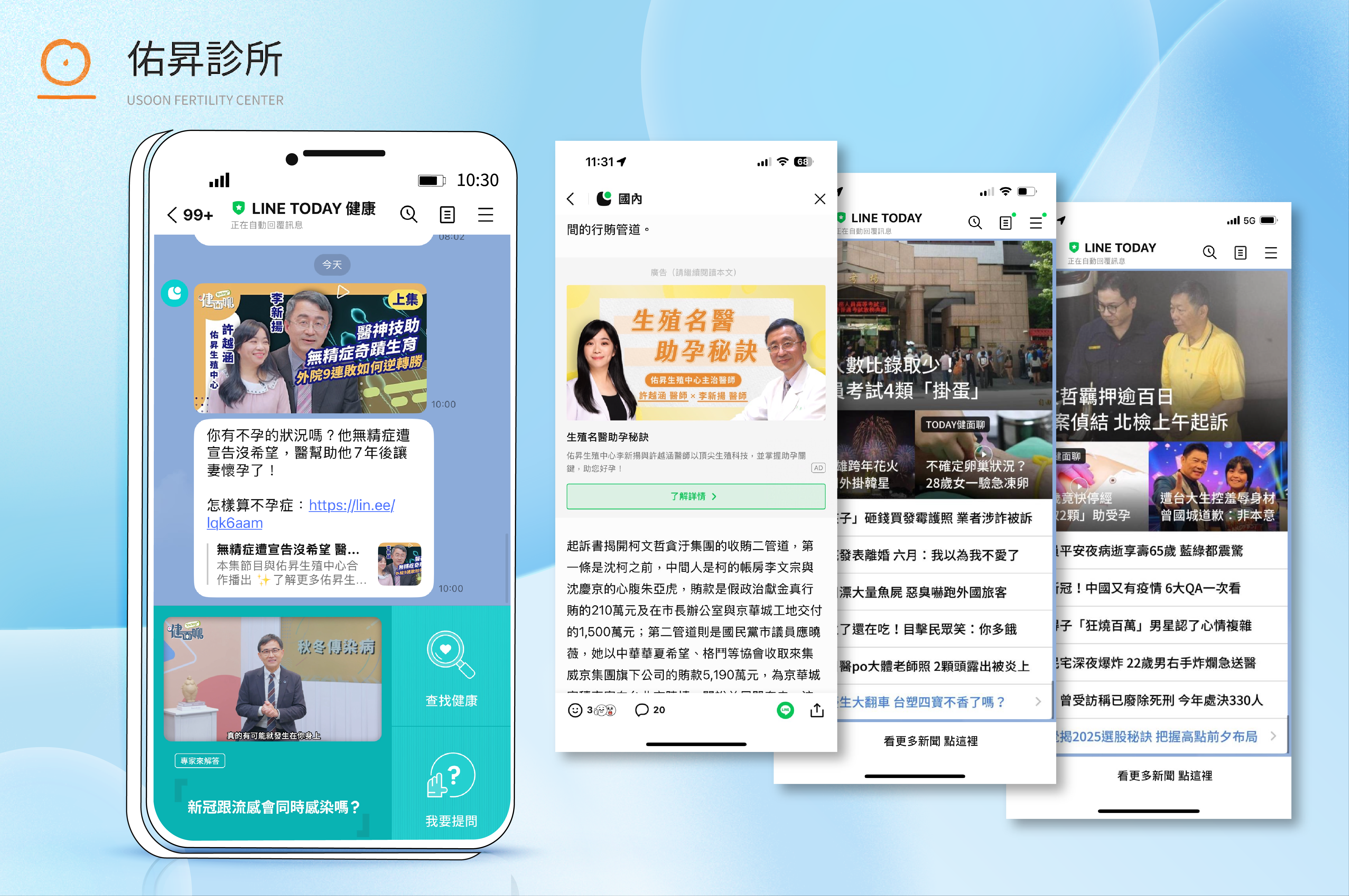 佑昇診所｜LINE TODAY 健面聊